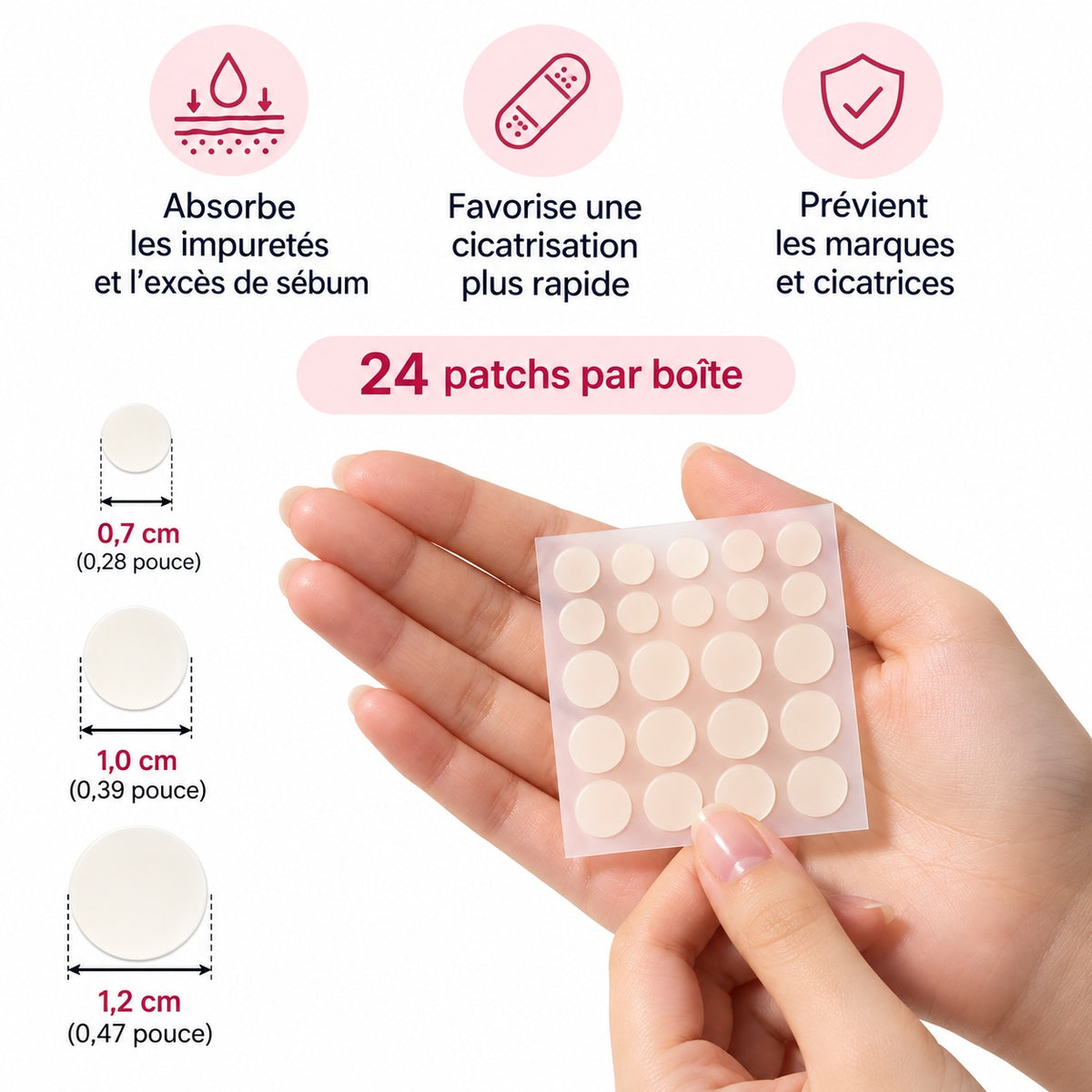 COSRX – Acne Pimple Master Patch, 24 patchs