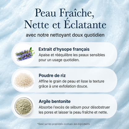 Arencia - Fresh Blue Hyssop Rice Mochi Cleanser - 120g