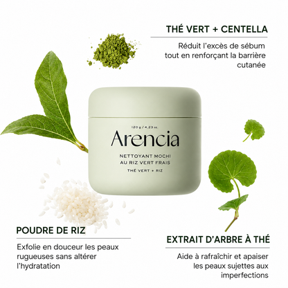 Arencia Fresh Green Rice Mochi Cleanser - 120g