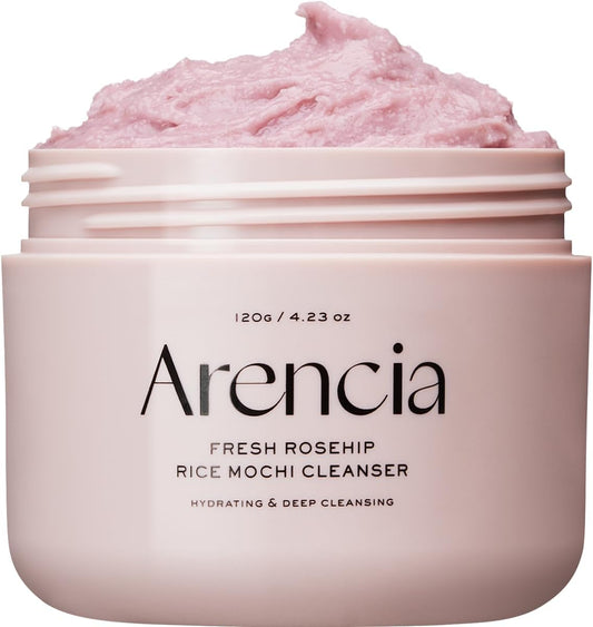 Arencia – Fresh Rosehip Mochi Cleanser - 120g