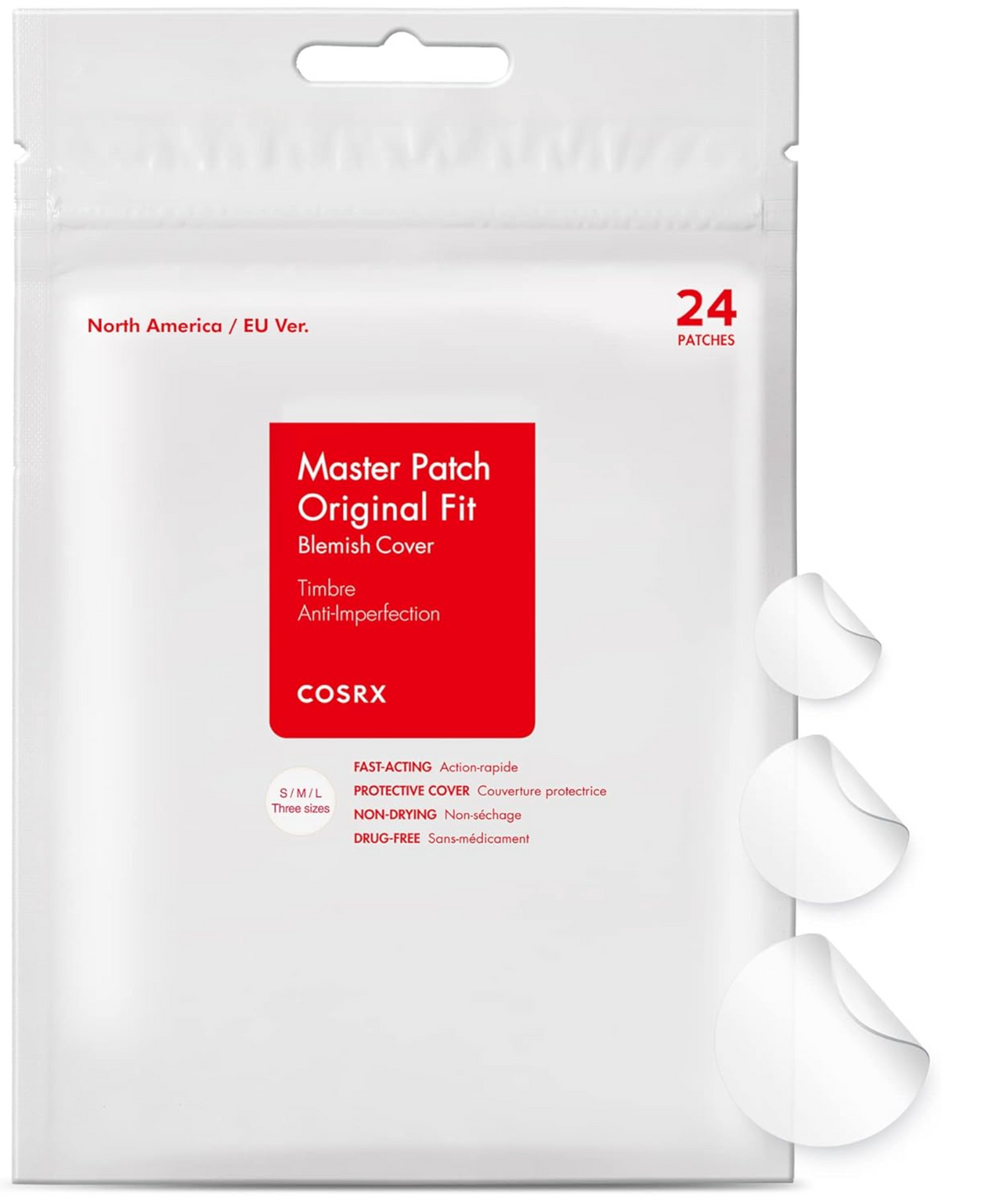 COSRX – Acne Pimple Master Patch, 24 patchs