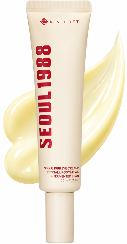 K-SECRET - SEOUL 1988 Eye Cream: Retinal Liposome 4% + Fermented Bean - 30ml