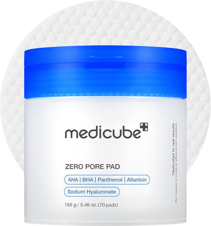 Medicube Pads Exfoliants Zéro Pore 2.0 - 70 pads