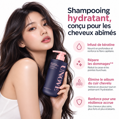 Dr. FORHAIR UNOVE Shampooing Réparateur Intense - 500g