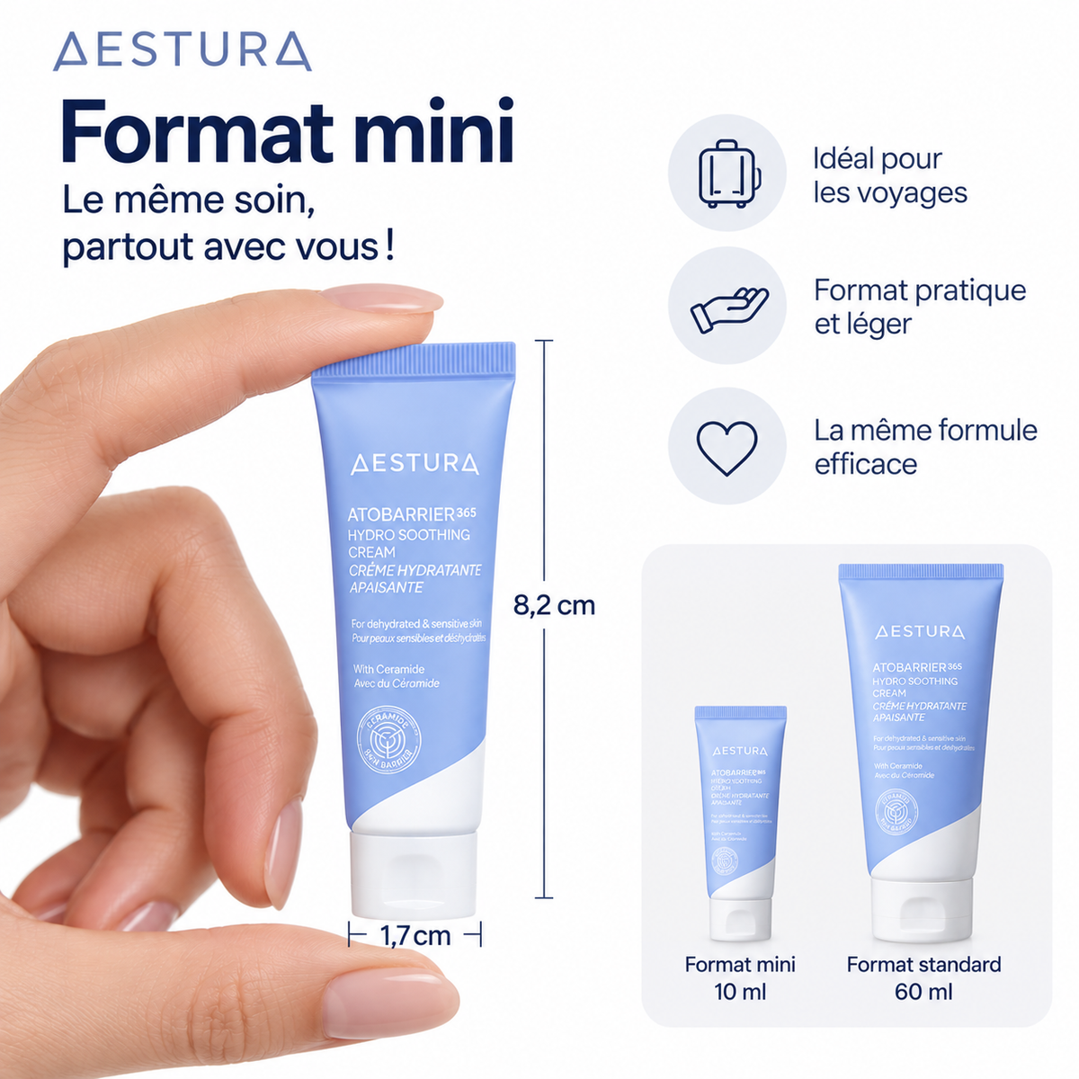 Aestura – Atobarrier 365 Hydro Soothing Cream Mini - 10ml