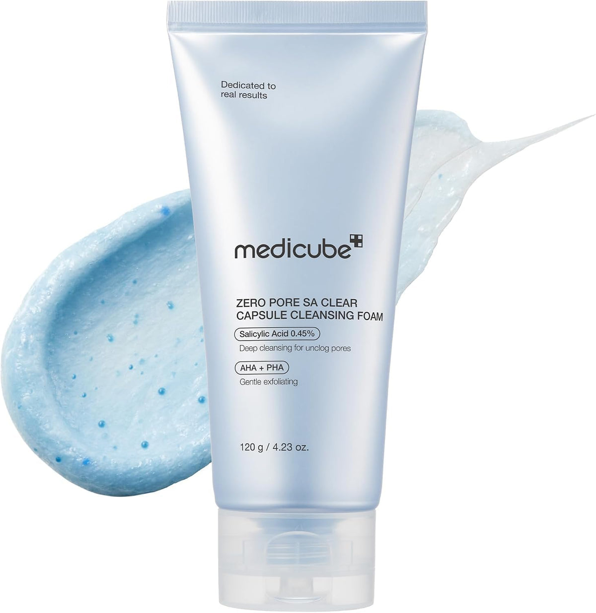 Medicube Zero Pore SA Clear Capsule Cleansing Foam – 120 g