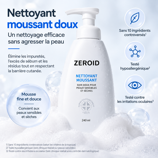ZEROID – Foaming Cleanser - 240ml